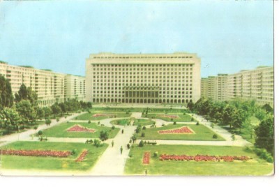 CPI (B5361) CARTE POSTALA - BUCURESTI, VEDERE DIN PIATA GARII DE NORD, 1963 foto