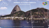 Pentru colectionari, bilet intrare Muntele de zahar, Sugar Loaf, Rio, Brazil