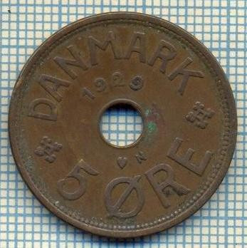 6376 MONEDA - DANEMARCA (DANMARK) - 5 ORE - ANUL 1929 -starea care se vede