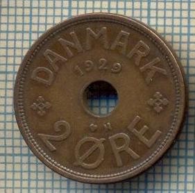 6360 MONEDA - DANEMARCA (DANMARK) - 2 ORE - ANUL 1929 -starea care se vede foto