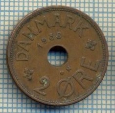 6400 MONEDA - DANEMARCA (DANMARK) - 2 ORE - ANUL 1938 -starea care se vede