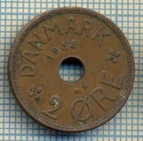 6400 MONEDA - DANEMARCA (DANMARK) - 2 ORE - ANUL 1938 -starea care se vede