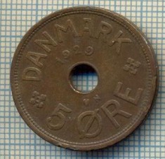 6367 MONEDA - DANEMARCA (DANMARK) - 5 ORE - ANUL 1929 -starea care se vede
