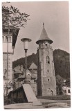 % carte postala (ilustrata)-PIATRA NEAMT-Turnul lui Stefan cel Mare, Circulata, Fotografie