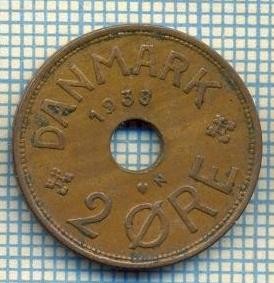 6383 MONEDA - DANEMARCA (DANMARK) - 2 ORE - ANUL 1938 -starea care se vede
