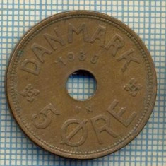 6407 MONEDA - DANEMARCA (DANMARK) - 5 ORE - ANUL 1938 -starea care se vede