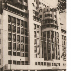 CPI (B5396) CARTE POSTALA - BUCURESTI. HOTEL AMBASADOR, CIRCULATA 1959