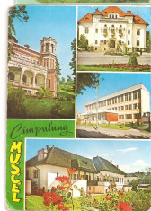 CPI (B5385) CARTE POSTALA - CAMPULUNG MUSCEL, MOZAIC, CIRCULATA 1980 foto