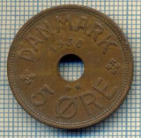 6416 MONEDA - DANEMARCA (DANMARK) - 5 ORE - ANUL 1938 -starea care se vede, Europa