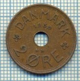 6448 MONEDA - DANEMARCA (DANMARK) - 2 ORE - ANUL 1939 -starea care se vede, Europa