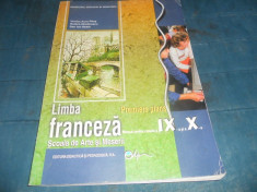 MANUAL FRANCEZA CLASA IX SI X foto