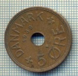 6459 MONEDA - DANEMARCA (DANMARK) - 5 ORE - ANUL 1939 -starea care se vede, Europa