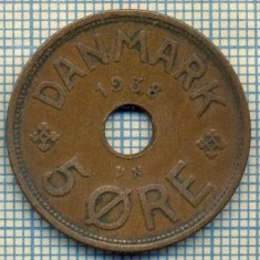 6418 MONEDA - DANEMARCA (DANMARK) - 5 ORE - ANUL 1938 -starea care se vede