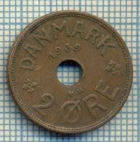 6450 MONEDA - DANEMARCA (DANMARK) - 2 ORE - ANUL 1939 -starea care se vede foto