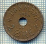 6453 MONEDA - DANEMARCA (DANMARK) - 2 ORE - ANUL 1939 -starea care se vede, Europa