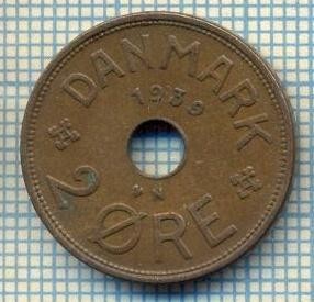 6453 MONEDA - DANEMARCA (DANMARK) - 2 ORE - ANUL 1939 -starea care se vede foto