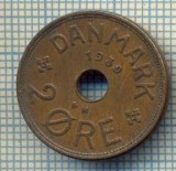 6444 MONEDA - DANEMARCA (DANMARK) - 2 ORE - ANUL 1939 -starea care se vede, Europa