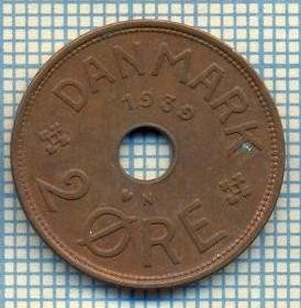 6440 MONEDA - DANEMARCA (DANMARK) - 2 ORE - ANUL 1939 -starea care se vede foto