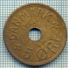 6468 MONEDA - DANEMARCA (DANMARK) - 5 ORE - ANUL 1939 -starea care se vede