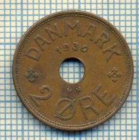 6432 MONEDA - DANEMARCA (DANMARK) - 2 ORE - ANUL 1939 -starea care se vede foto