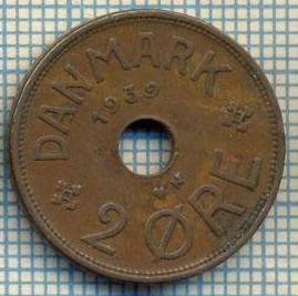 6434 MONEDA - DANEMARCA (DANMARK) - 2 ORE - ANUL 1939 -starea care se vede