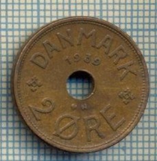 6443 MONEDA - DANEMARCA (DANMARK) - 2 ORE - ANUL 1939 -starea care se vede