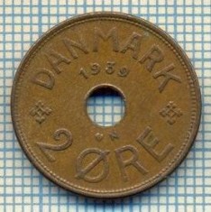 6439 MONEDA - DANEMARCA (DANMARK) - 2 ORE - ANUL 1939 -starea care se vede