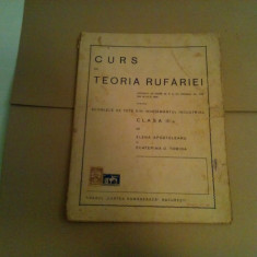 CURS DE TEORIA RUFARIEI - E. Apostoleanu, E. D. Tomida - 1938, 51 p.