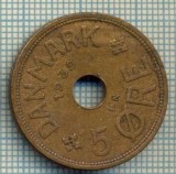 6458 MONEDA - DANEMARCA (DANMARK) - 5 ORE - ANUL 1939 -starea care se vede, Europa