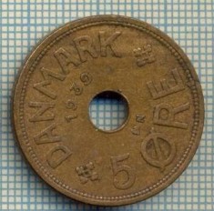 6458 MONEDA - DANEMARCA (DANMARK) - 5 ORE - ANUL 1939 -starea care se vede