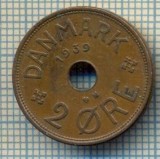 6428 MONEDA - DANEMARCA (DANMARK) - 2 ORE - ANUL 1939 -starea care se vede, Europa
