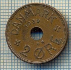 6428 MONEDA - DANEMARCA (DANMARK) - 2 ORE - ANUL 1939 -starea care se vede foto