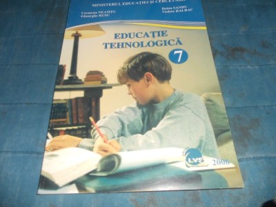 Manual Educatie Tehnologica Clasa Vii Arhiva Okazii Ro