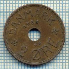 6456 MONEDA - DANEMARCA (DANMARK) - 2 ORE - ANUL 1939 -starea care se vede