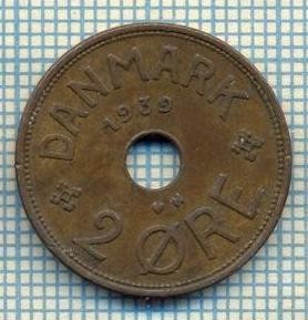 6456 MONEDA - DANEMARCA (DANMARK) - 2 ORE - ANUL 1939 -starea care se vede foto