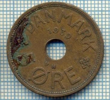 6466 MONEDA - DANEMARCA (DANMARK) - 5 ORE - ANUL 1939 -starea care se vede foto