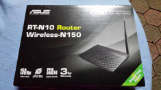 ROUTER WIRELESS - ASUS RT-N10 D, 802.11 b/g/n, 150Mbps foto