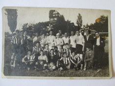 RARISIMA! FOTO COLECTIE CU ECHIPELE DE FOTBAL OLYMPIA SI TRICOLOR BUCURESTI 1924 foto