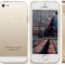 Bumper auriu aluminiu Iphone 5 5G + folie protectie ecran