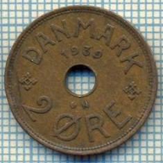6446 MONEDA - DANEMARCA (DANMARK) - 2 ORE - ANUL 1939 -starea care se vede