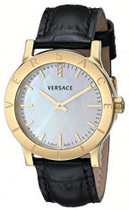 Versace Women&amp;#039;s VQA020000 Acron Diamond-Accented Gold-Plated | 100% original, import SUA, 10 zile lucratoare af22508 foto