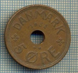 6414 MONEDA - DANEMARCA (DANMARK) - 5 ORE - ANUL 1938 -starea care se vede, Europa