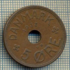 6420 MONEDA - DANEMARCA (DANMARK) - 5 ORE - ANUL 1938 -starea care se vede