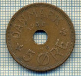6423 MONEDA - DANEMARCA (DANMARK) - 5 ORE - ANUL 1938 -starea care se vede, Europa