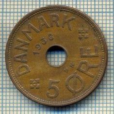 6422 MONEDA - DANEMARCA (DANMARK) - 5 ORE - ANUL 1938 -starea care se vede