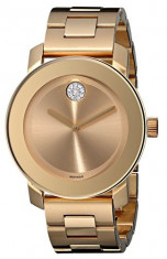 Movado Women&amp;#039;s 3600104 Bold Gold Ion-Plated | 100% original, import SUA, 10 zile lucratoare af22508 foto