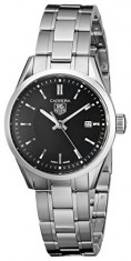 TAG Heuer Women&amp;#039;s WV1414BA0793 Carrera Black | 100% original, import SUA, 10 zile lucratoare af12408 foto