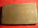 Carnet cu 20 Ilustrate Pictura-R.Academia di Venetia , Foto Anderson ,inc.secXX, Necirculata, Printata