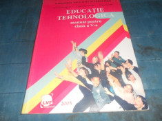 MANUAL EDUCATIE TEHNOLOGICA CLASA V foto