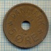 6419 MONEDA - DANEMARCA (DANMARK) - 5 ORE - ANUL 1938 -starea care se vede, Europa